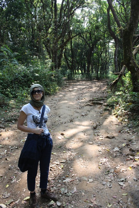 India 2010 - Coorg - Honey Valley - Climbing the Hills